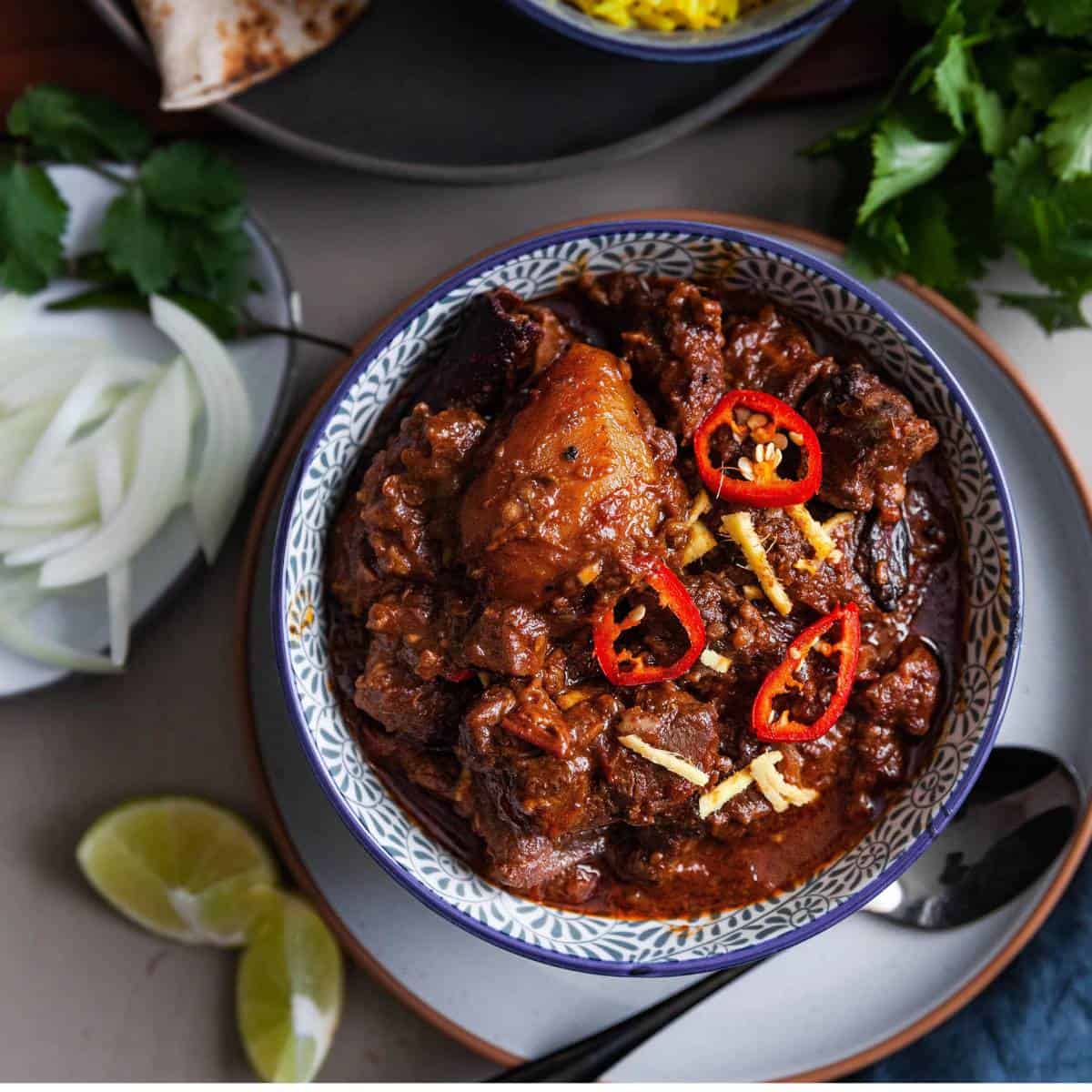 Lamb & Potato Stew Sinfully Spicy