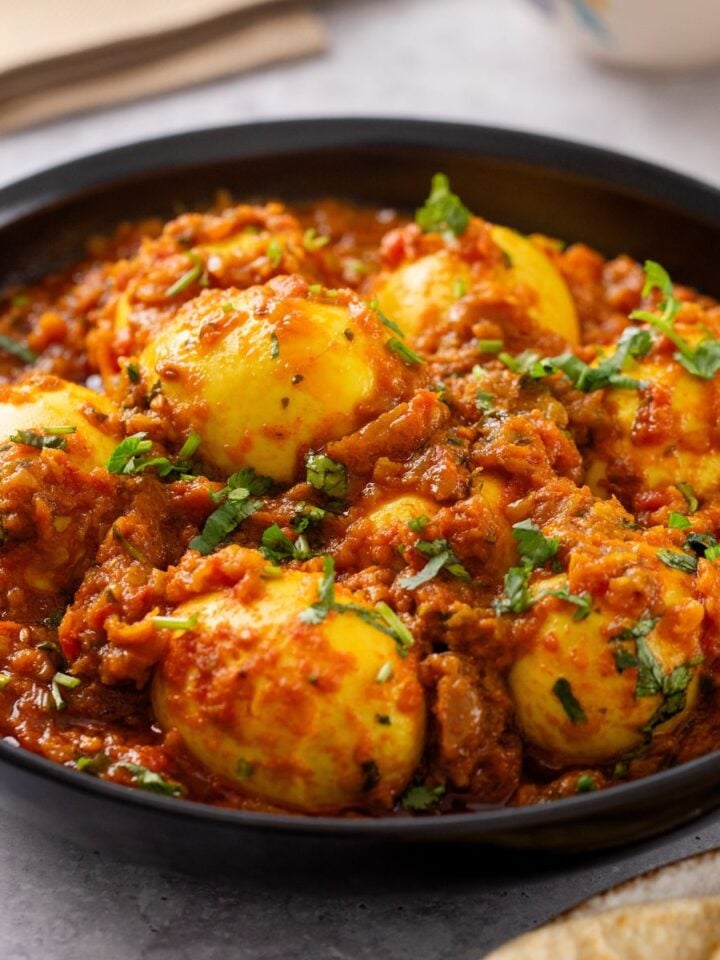 Punjabi Egg Curry Featured Image.