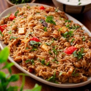 Chana Pulao Featured Image.
