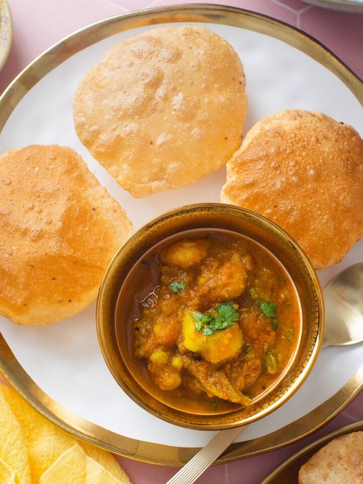Aloo Poori Featured Image.