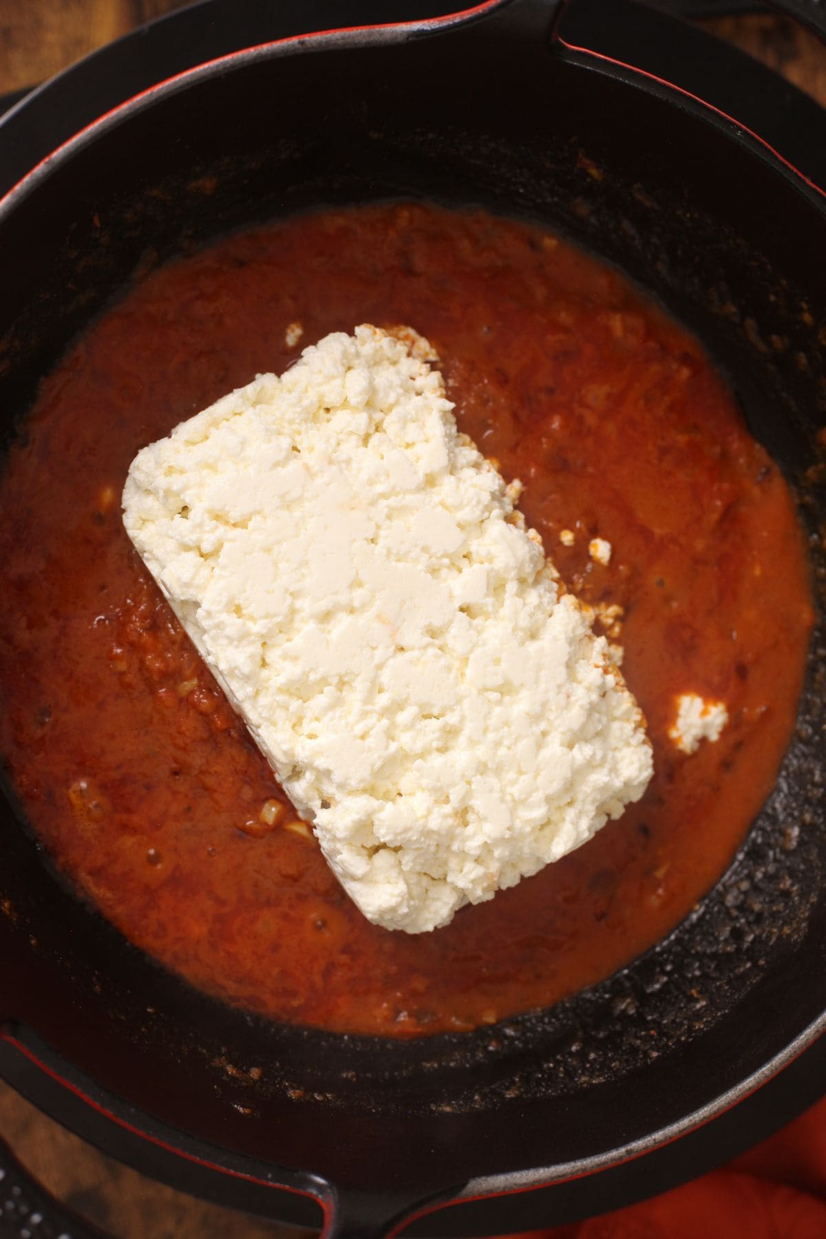 Paneer is added to the onion tomato masala.