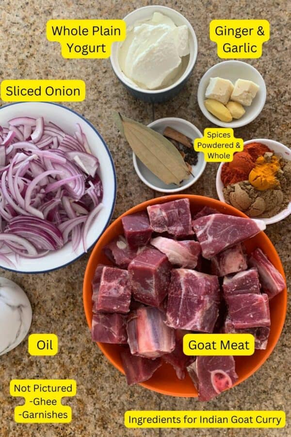 Tender Indian Goat Curry Recipe (Mutton Curry) Sinfully Spicy