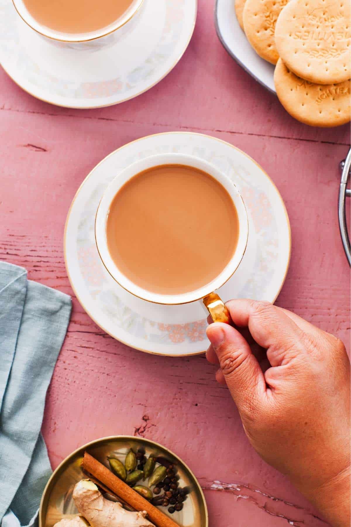 Bold Indian Style Masala Chai  Spiced Milk Tea  - 59