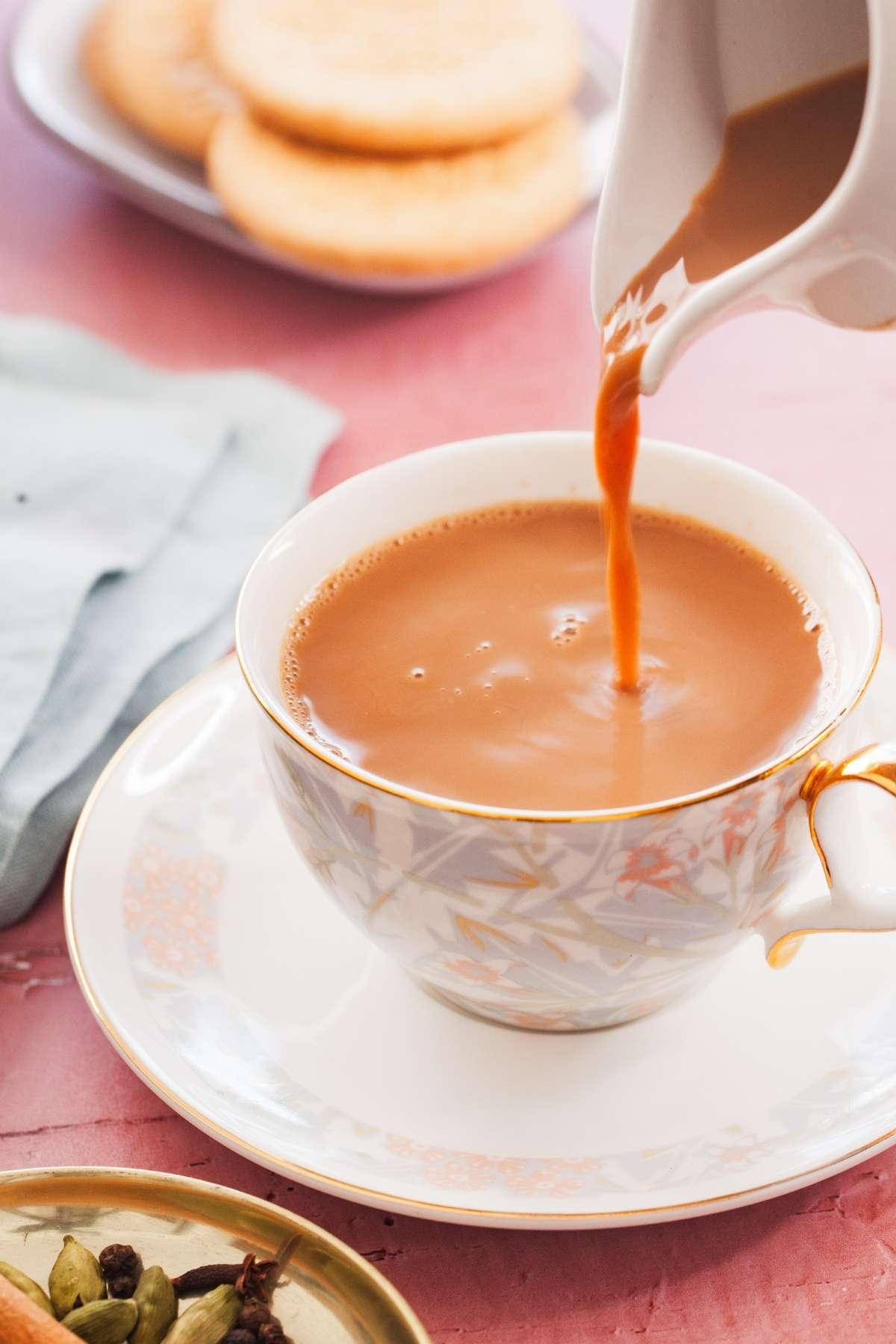 Bold Indian Style Masala Chai  Spiced Milk Tea  - 23
