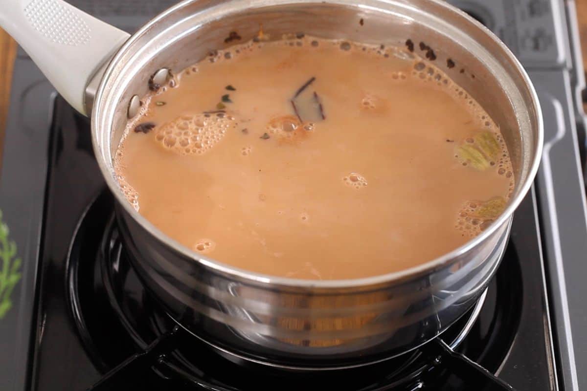 Bold Indian Style Masala Chai  Spiced Milk Tea  - 6