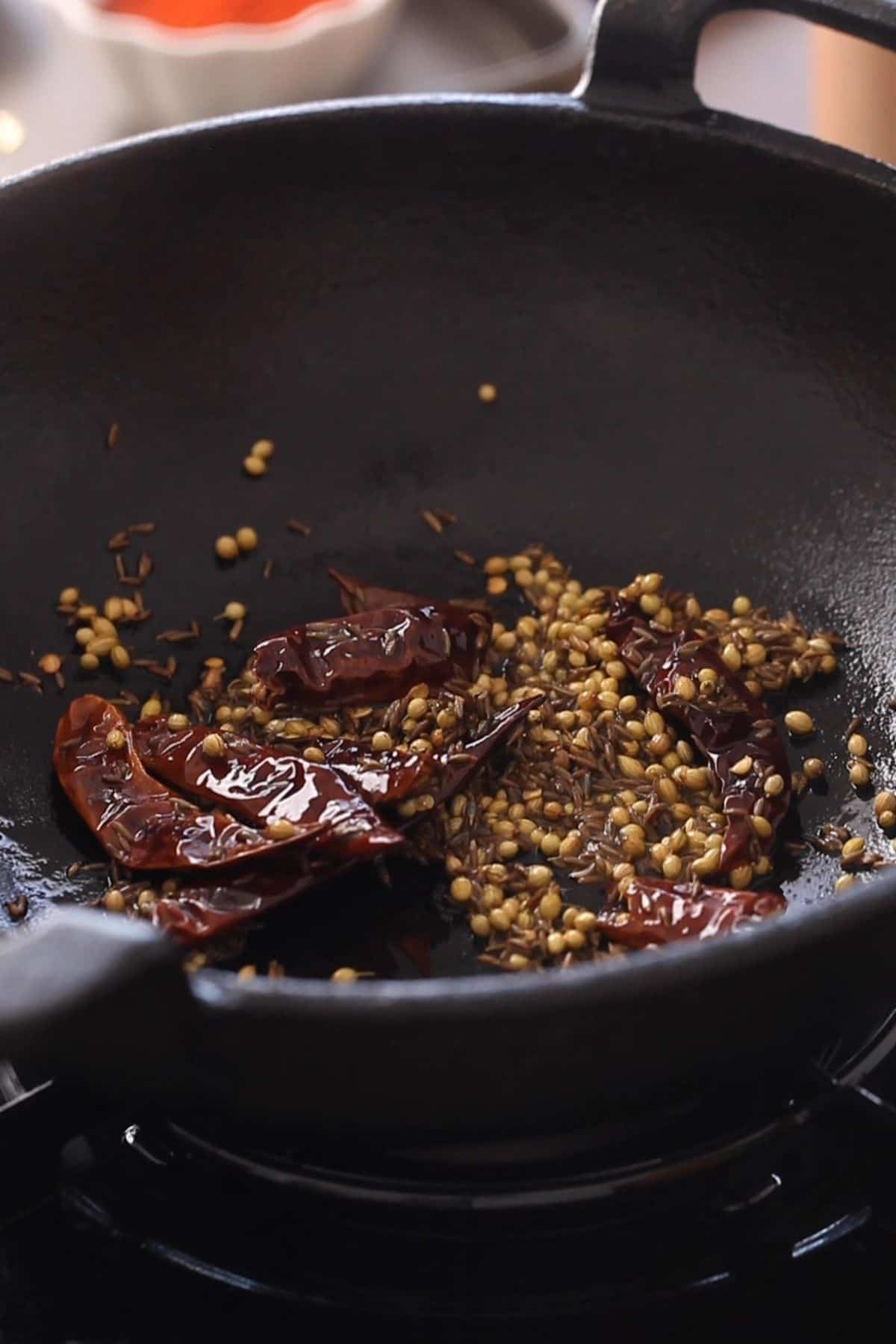Spicy Garlic Chutney  With Red Chilies  - 7