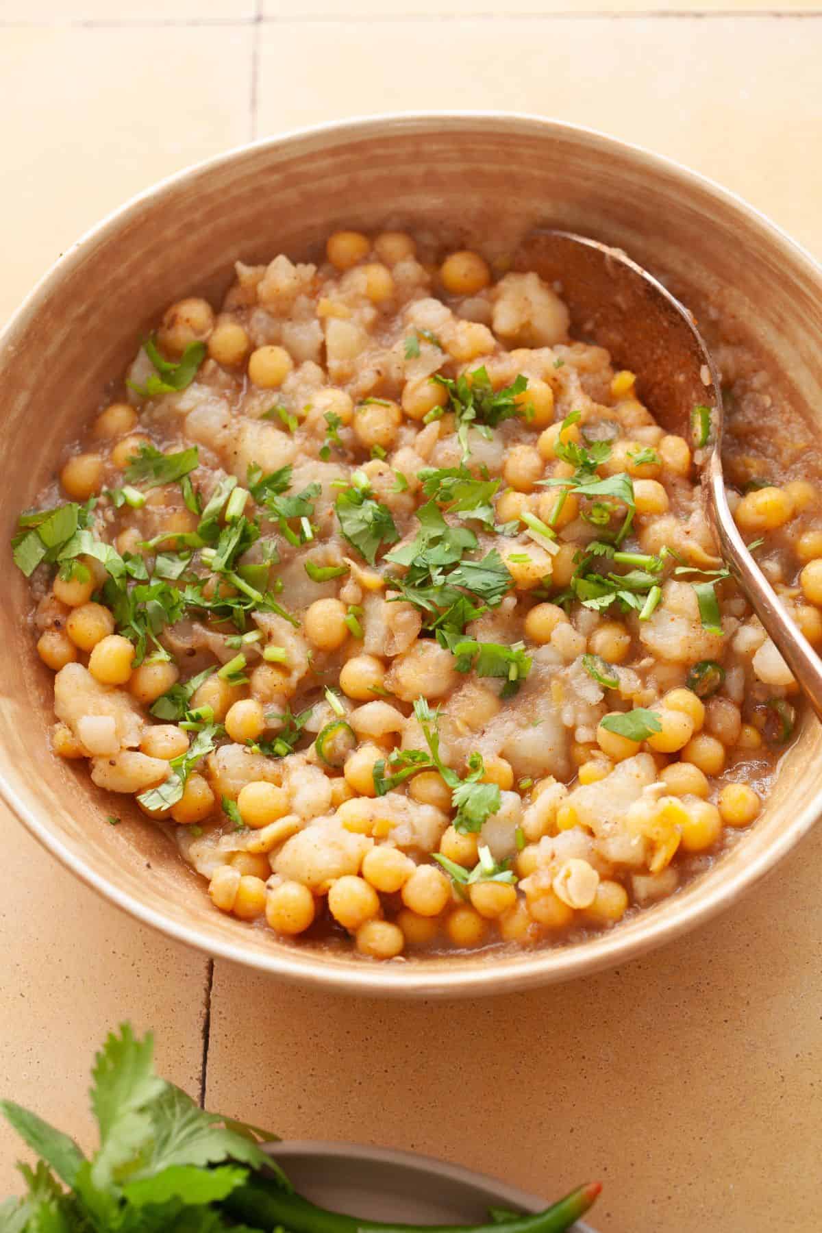 Delhi Style Golgappa  Stuffing   Pani Recipe  - 86