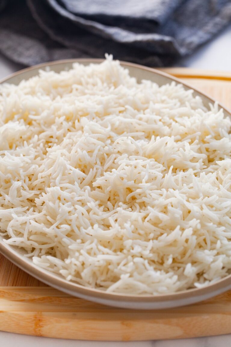How To Cook White Basmati Rice (Fluffy, Separate Grains) - Sinfully Spicy
