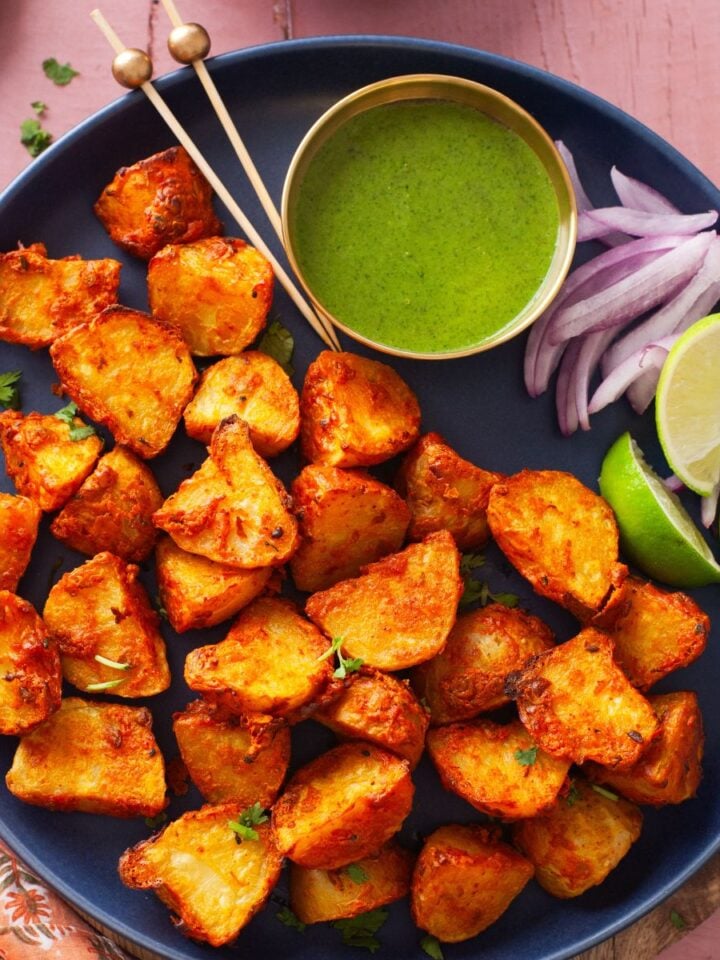 Achari Aloo Tikka Featured Image.