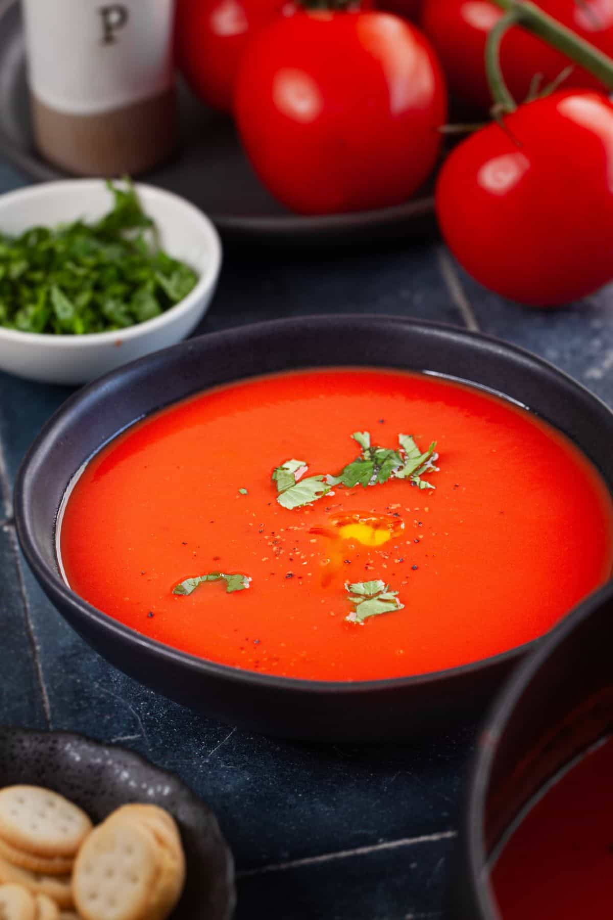 Indian Tomato Soup  No Heavy Cream  - 11