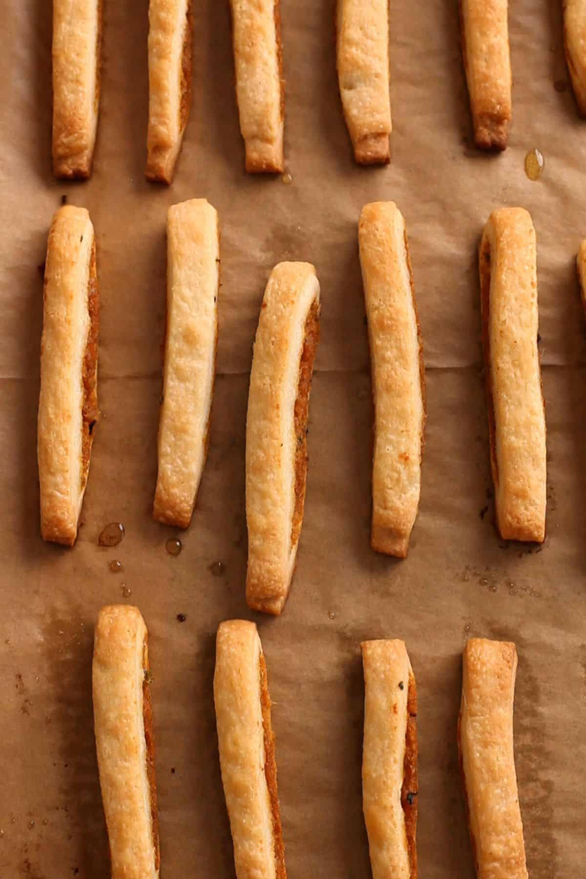Samosa Pie Sticks  Easy   Fun to Make   - 29