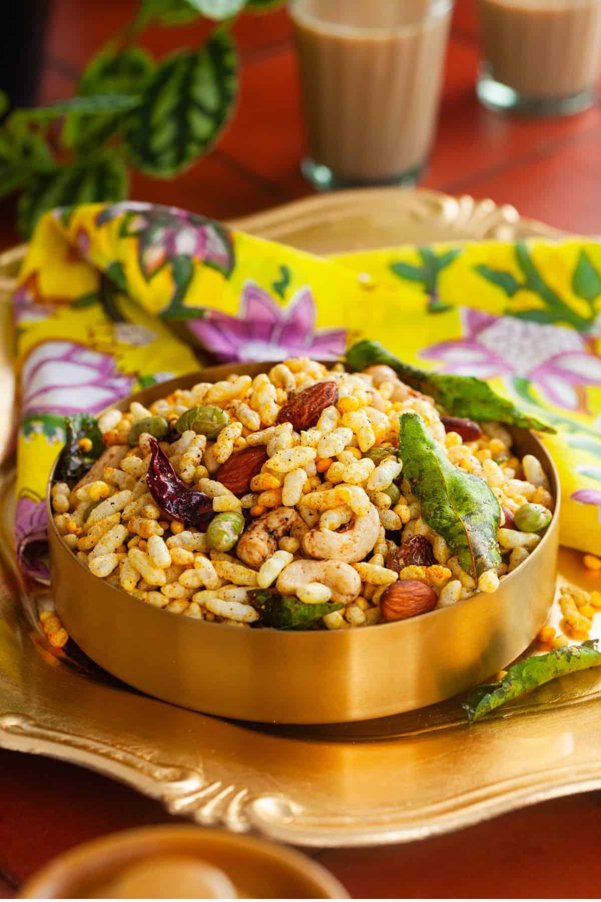 Murmura Chivda Recipe  With Millets  - 52