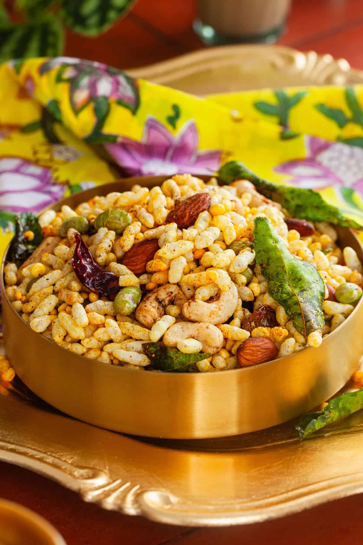 Murmura Chivda Recipe  With Millets  - 55