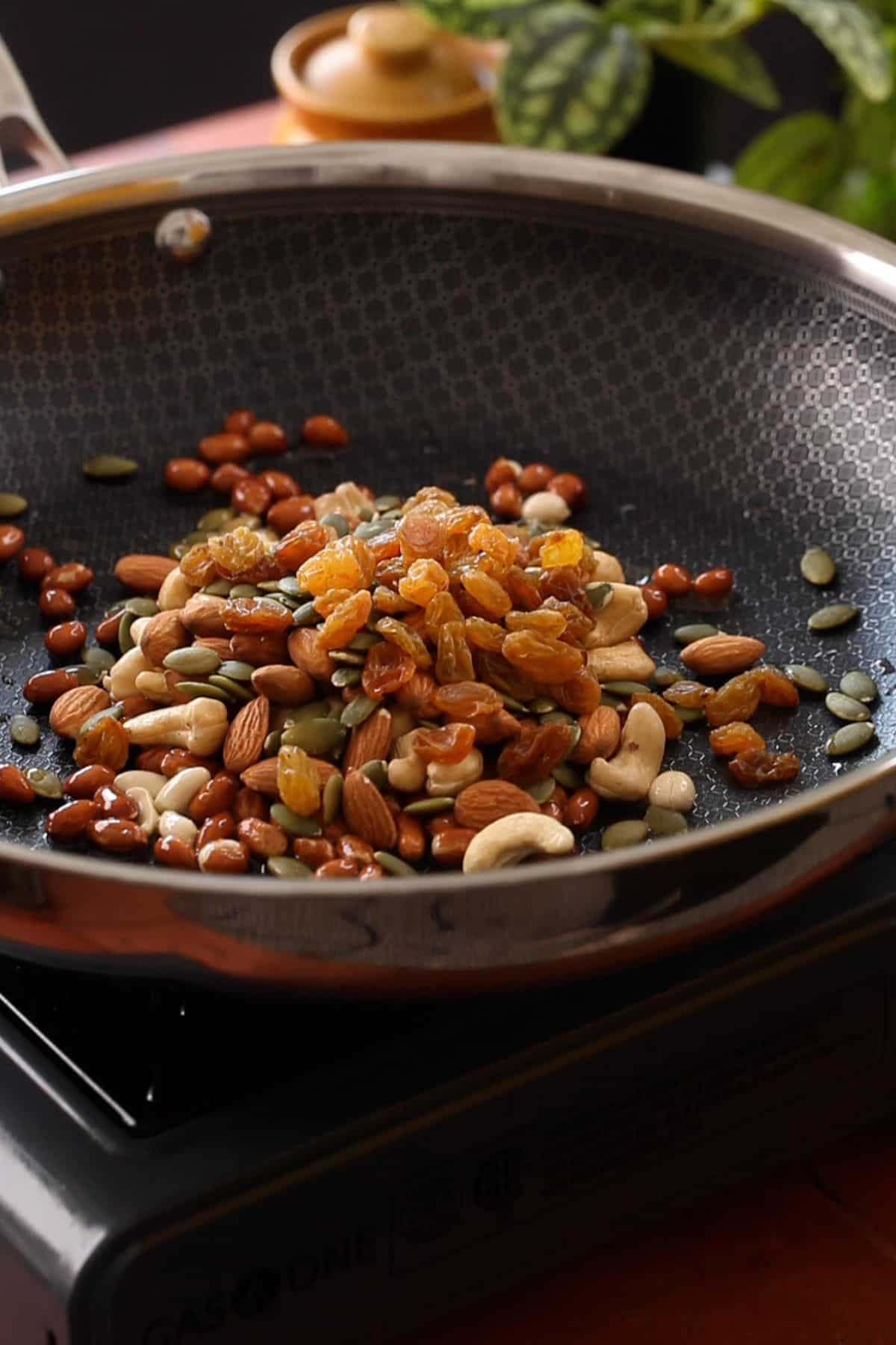 Murmura Chivda Recipe  With Millets  - 91
