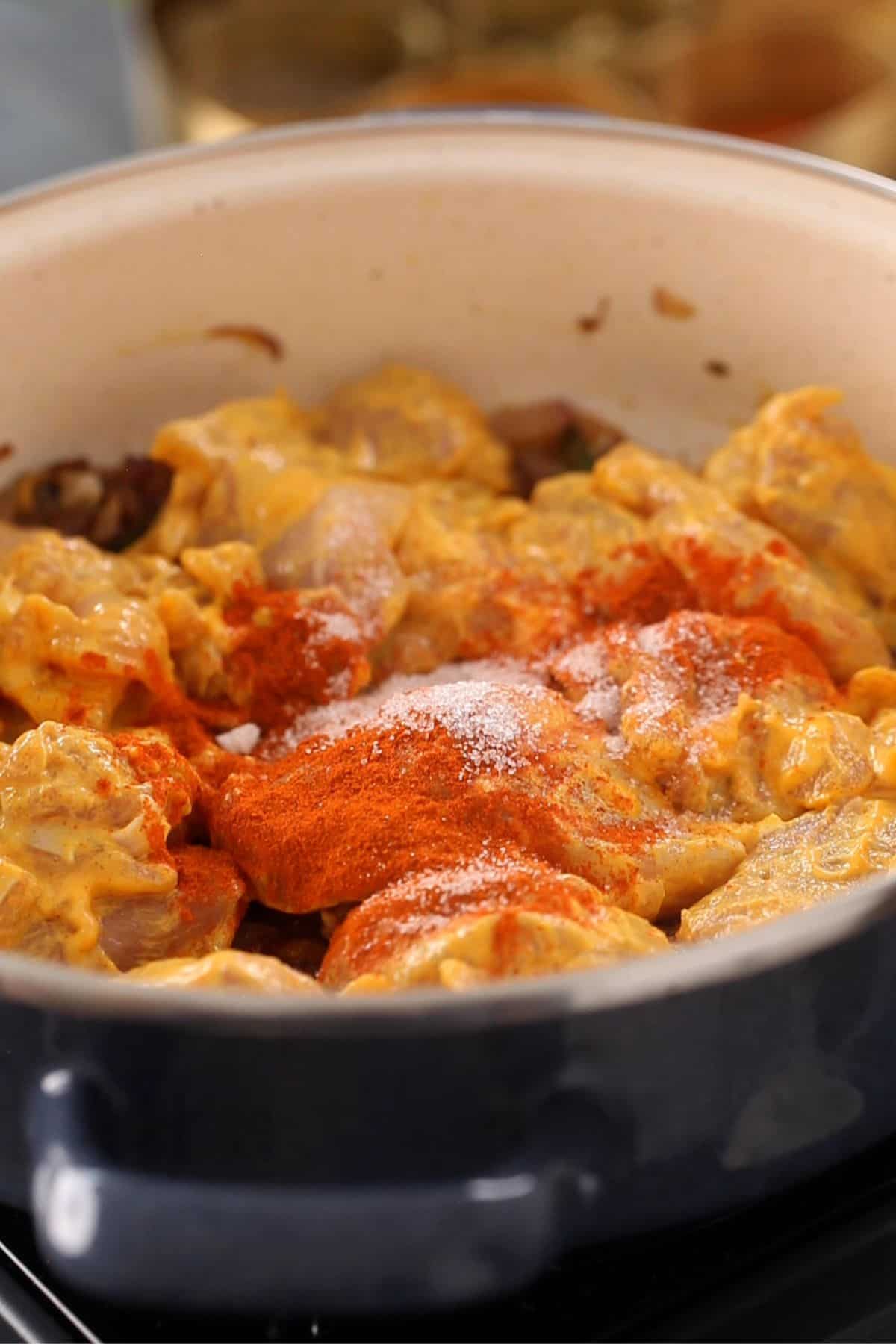 Authentic Indian Kadai Chicken  Boneless Thighs  - 44