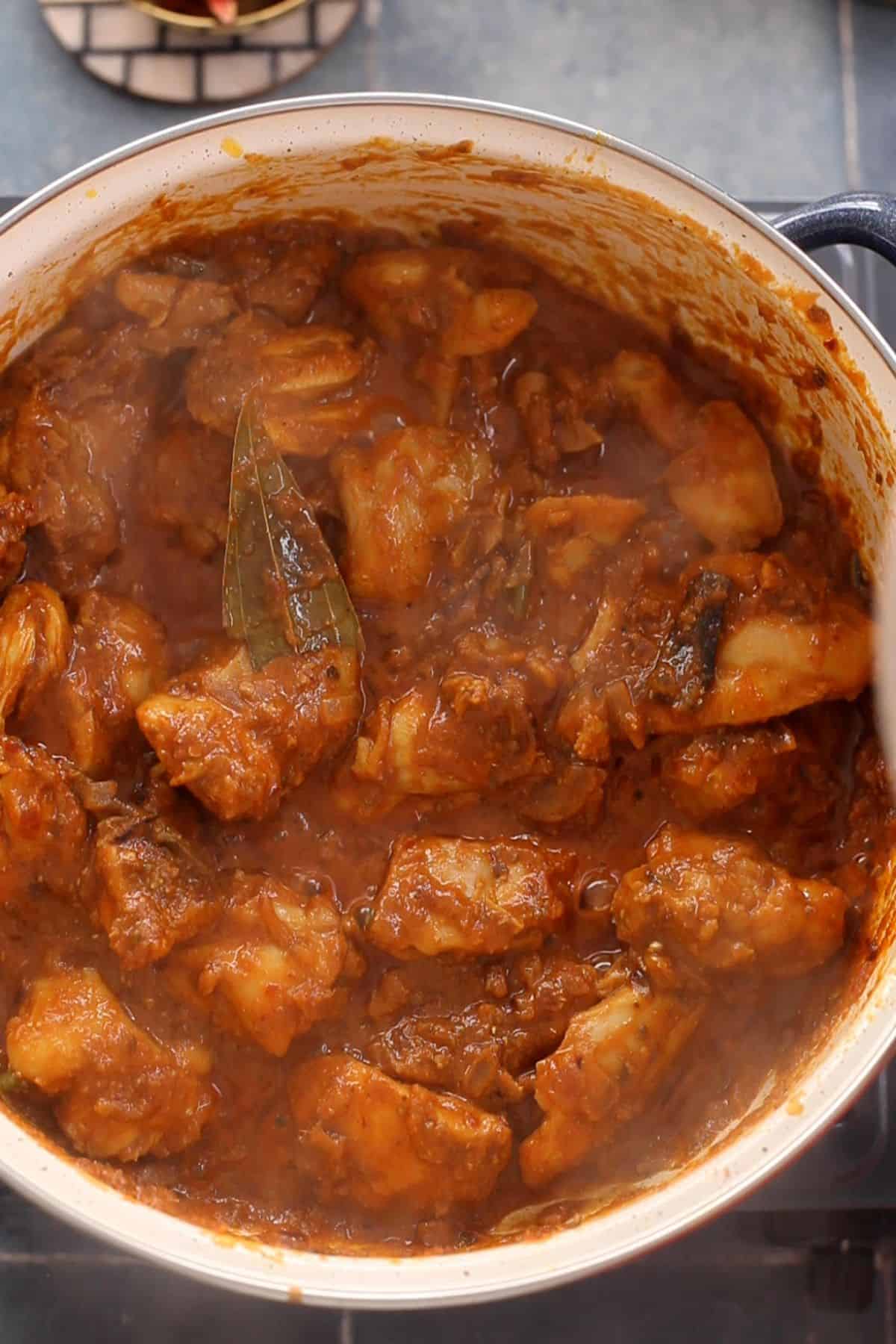 Authentic Indian Kadai Chicken  Boneless Thighs  - 7