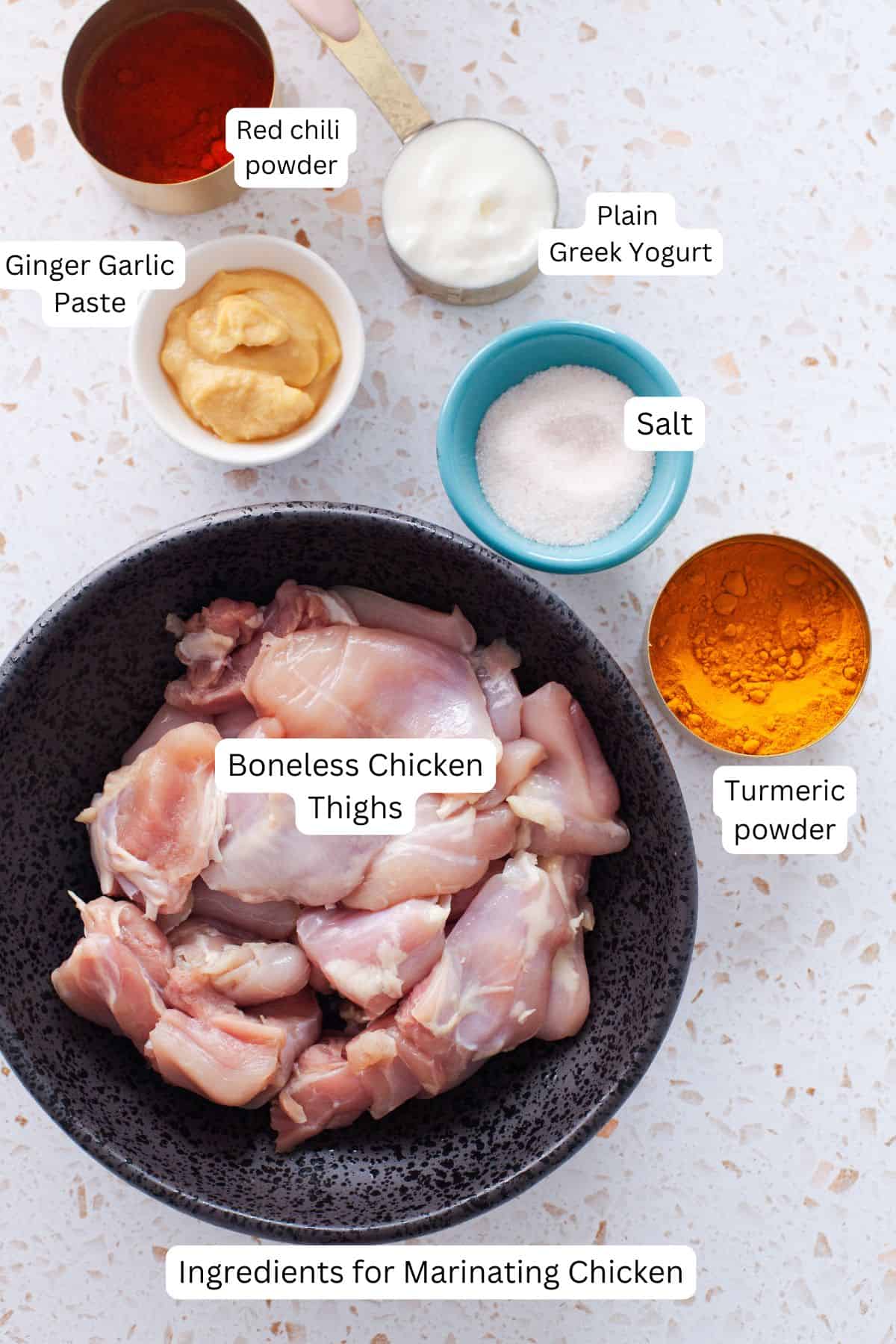 Authentic Indian Kadai Chicken  Boneless Thighs  - 66