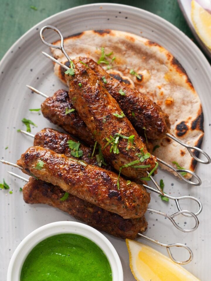 Lamb Seekh Kebab Featured Image.