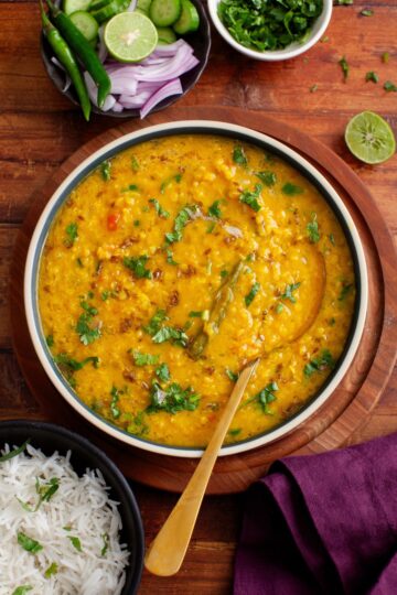 Simple Masoor Dal Recipe (Spiced Red Lentils) - Sinfully Spicy