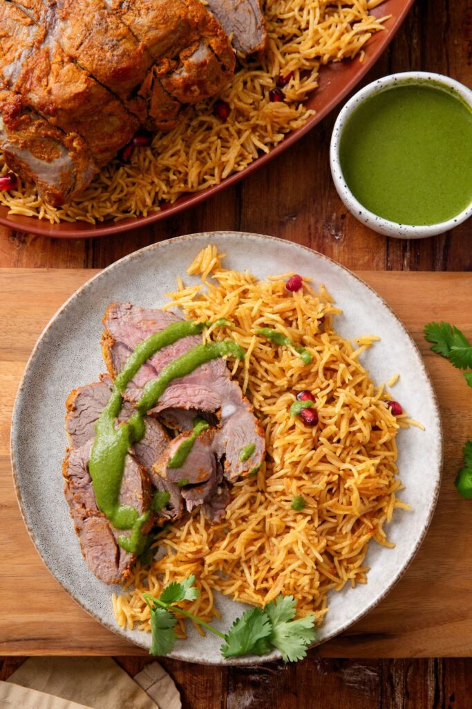 Royal Lamb Rann Indian Spiced Boneless Lamb Leg Roast (Raan Recipe) - Sinfully Spicy