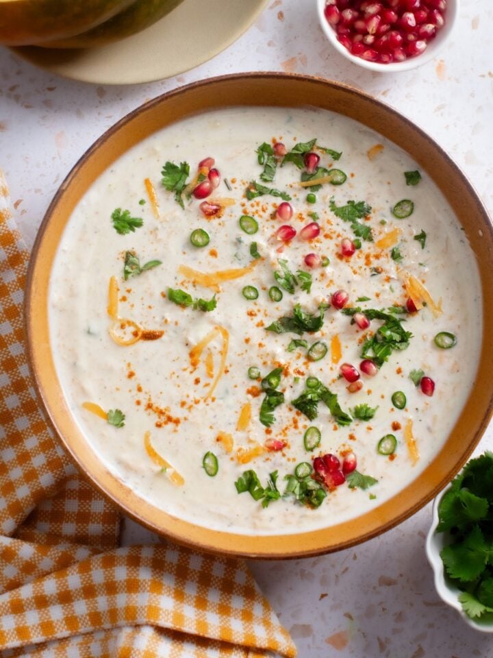 Pumpkin Raita Featured Image.